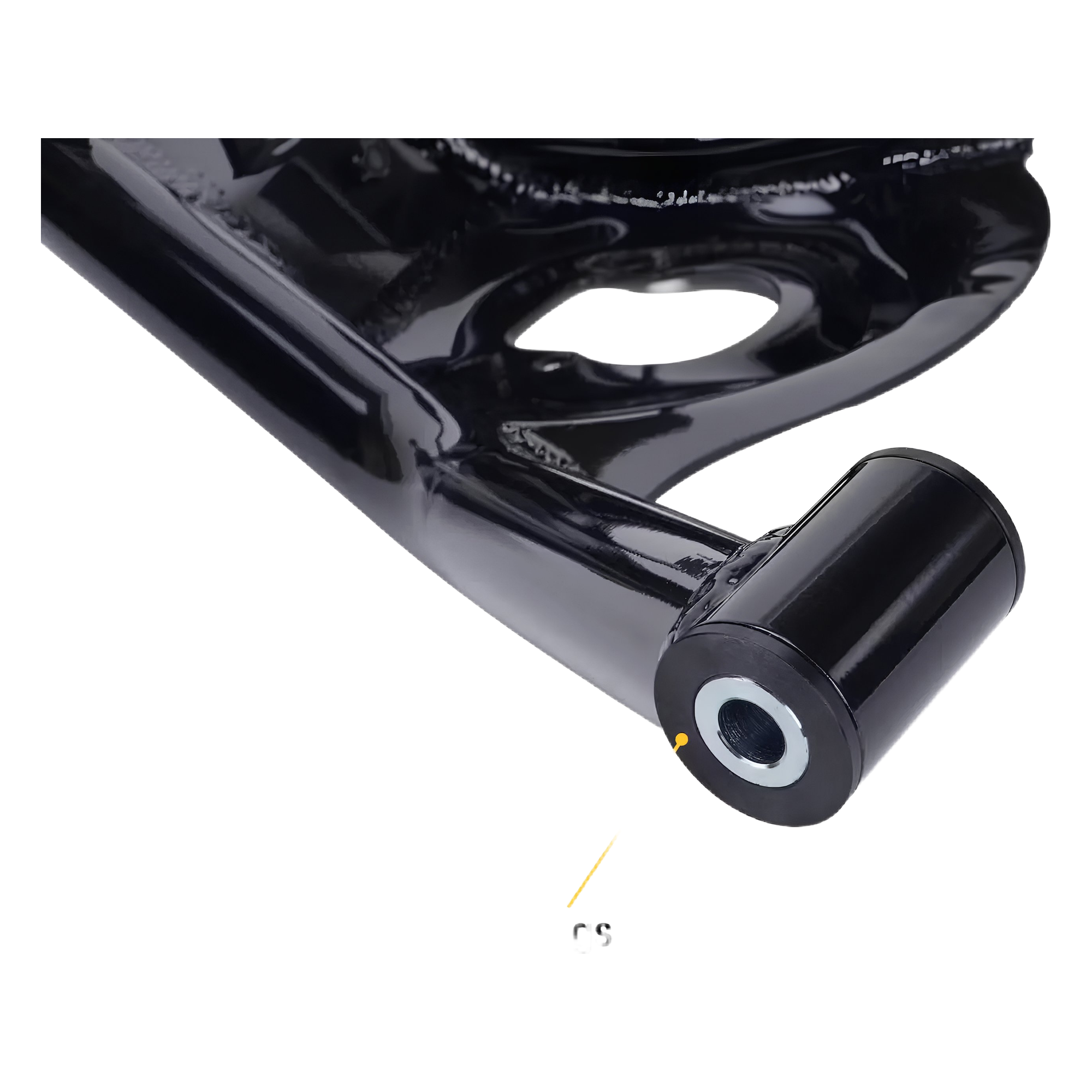 1970-81 Camaro Upper and Lower Tubular Control Arms, Black, Set image 4