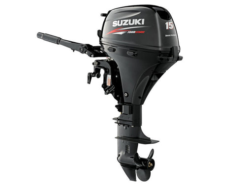 2018 Suzuki 15 HP DF15AEL Outboard Motor image 0