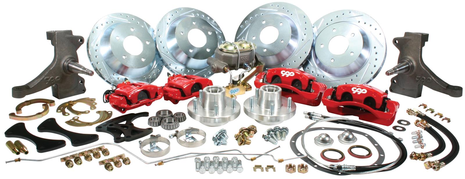 Classic Performance Complete Front and Rear Big Brake Kits 6770FRBK5-BB image 0
