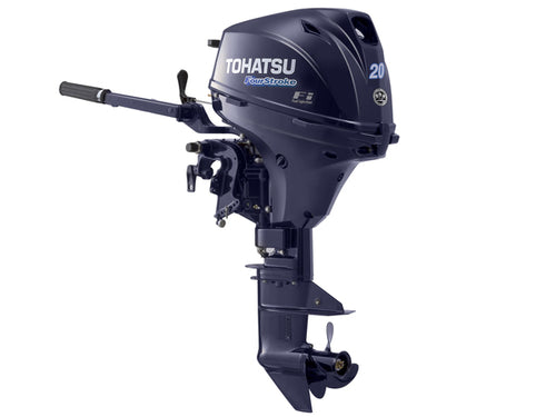 2018 Tohatsu 20 Hp MFS20ES Outboard Motor image 0