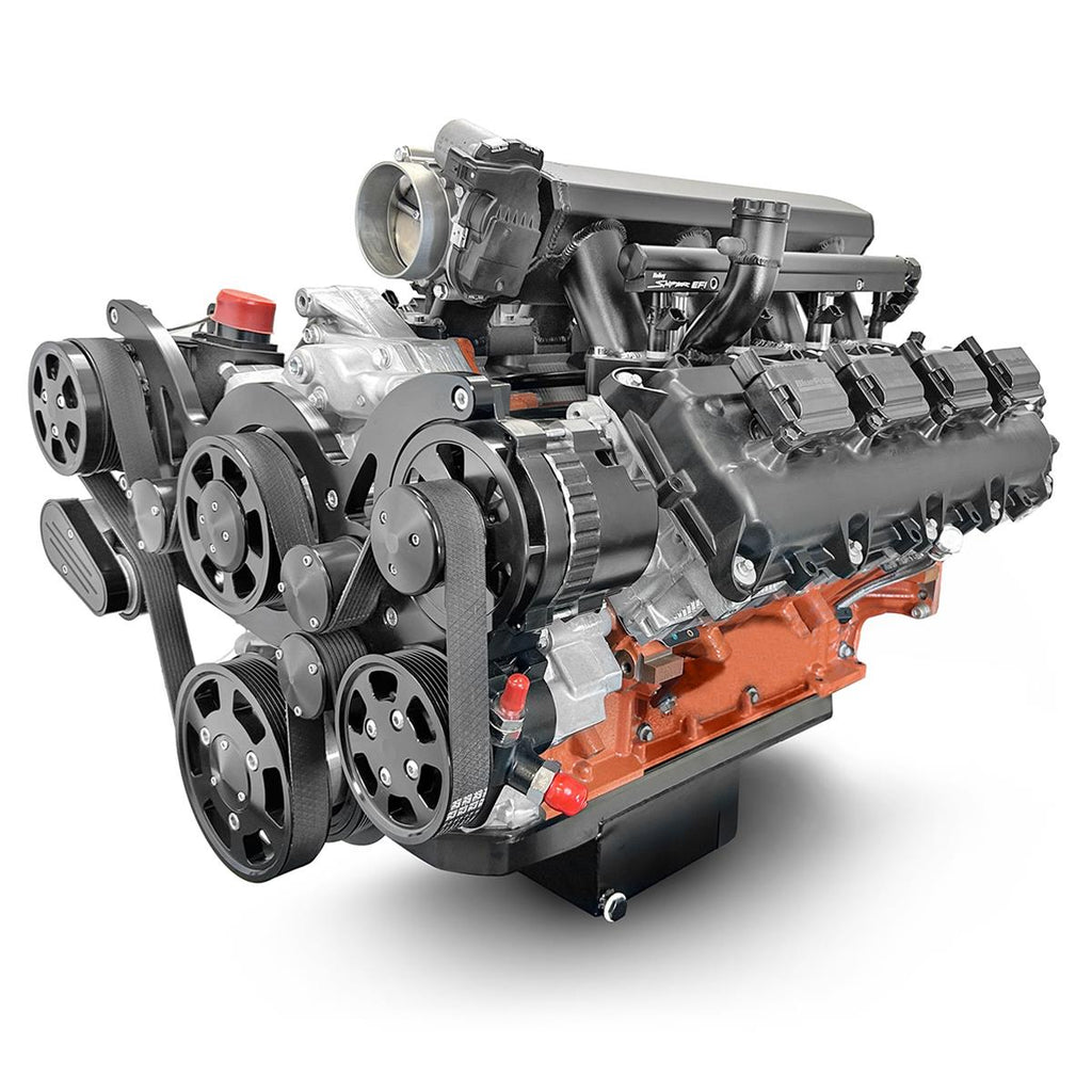 BluePrint Engines Pro Series Mopar 426 C.I.D. 610 HP EFI Deluxe Dressed Long Block Crate Engines PS426CTFKB image 0
