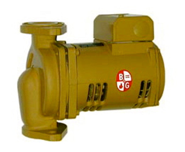  Bell & Gossett PL-55B 1BL068LF Pump | 1/6 HP Circulator | Compact Design image 0
