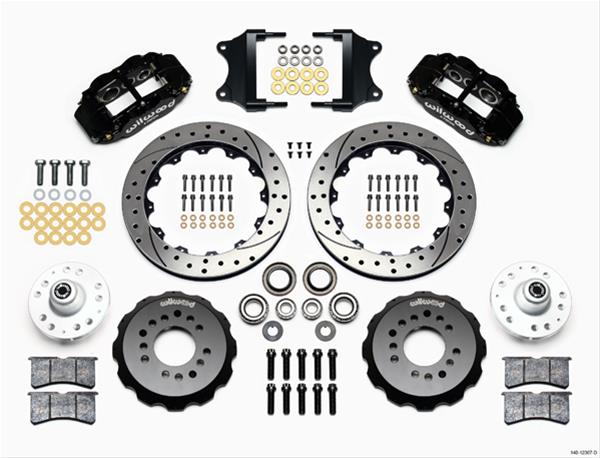 Wilwood Forged Narrow Superlite 6R Big Brake Front Brake Kits 140-12307-D image 1