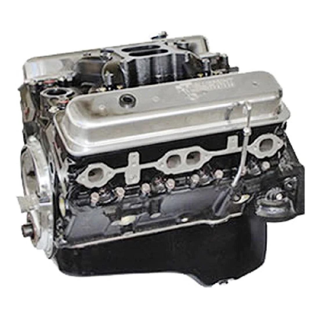 BluePrint Engines Marine GM 383 C.I.D. 405 HP Base Stroker Long Block Engines with Cast Components MBP3830CT image 0