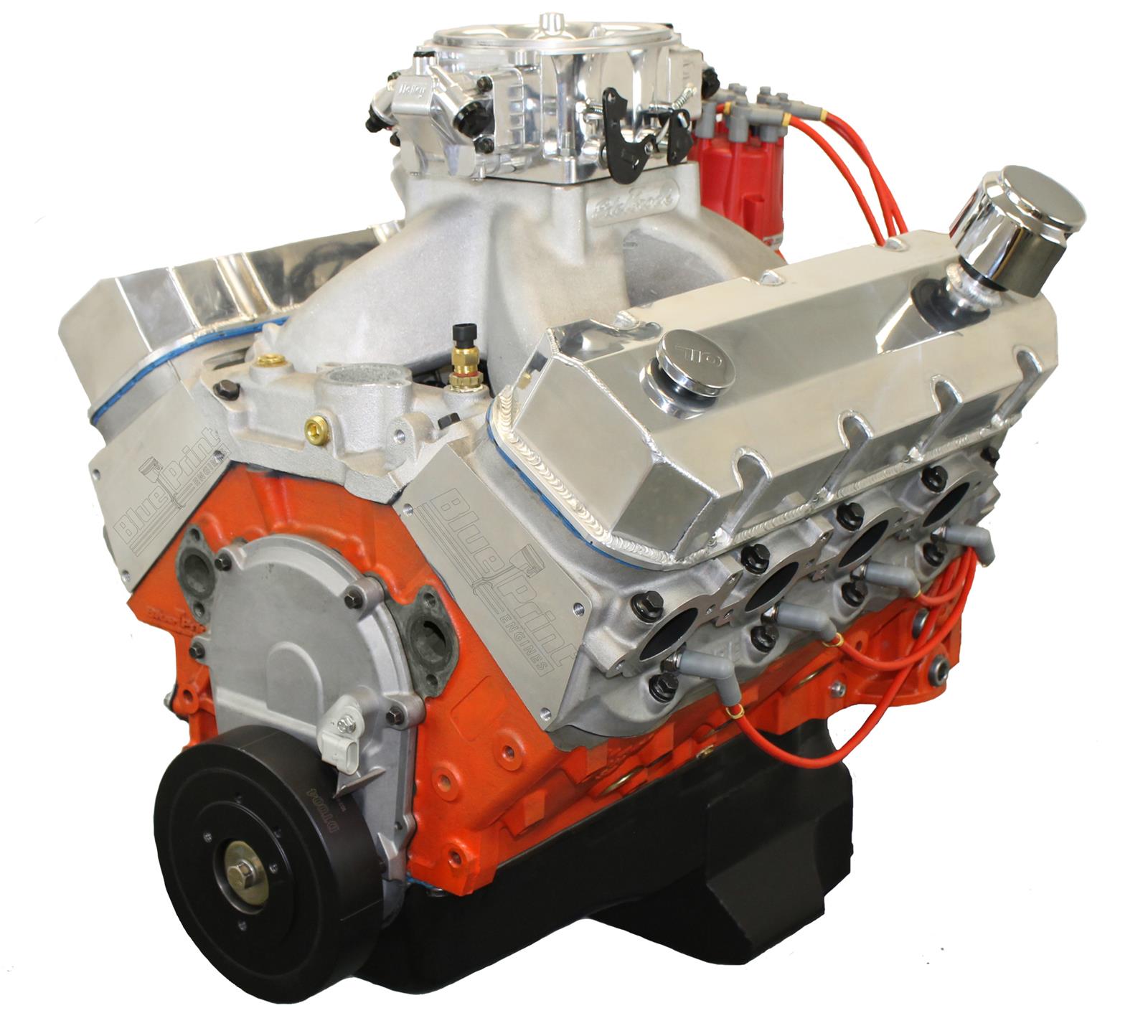 BluePrint Engines Pro Series Chevy 632 C.I.D. 815 HP Dressed Long Block Crate Engines PS6320CTF1 image 0