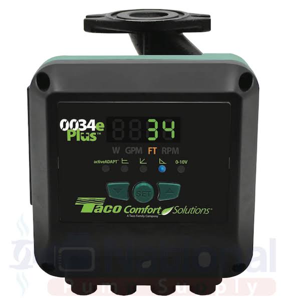 Taco 0034eP-F2 ECM High-Efficiency Circulator Pump | Ultimate Product Guide image 0