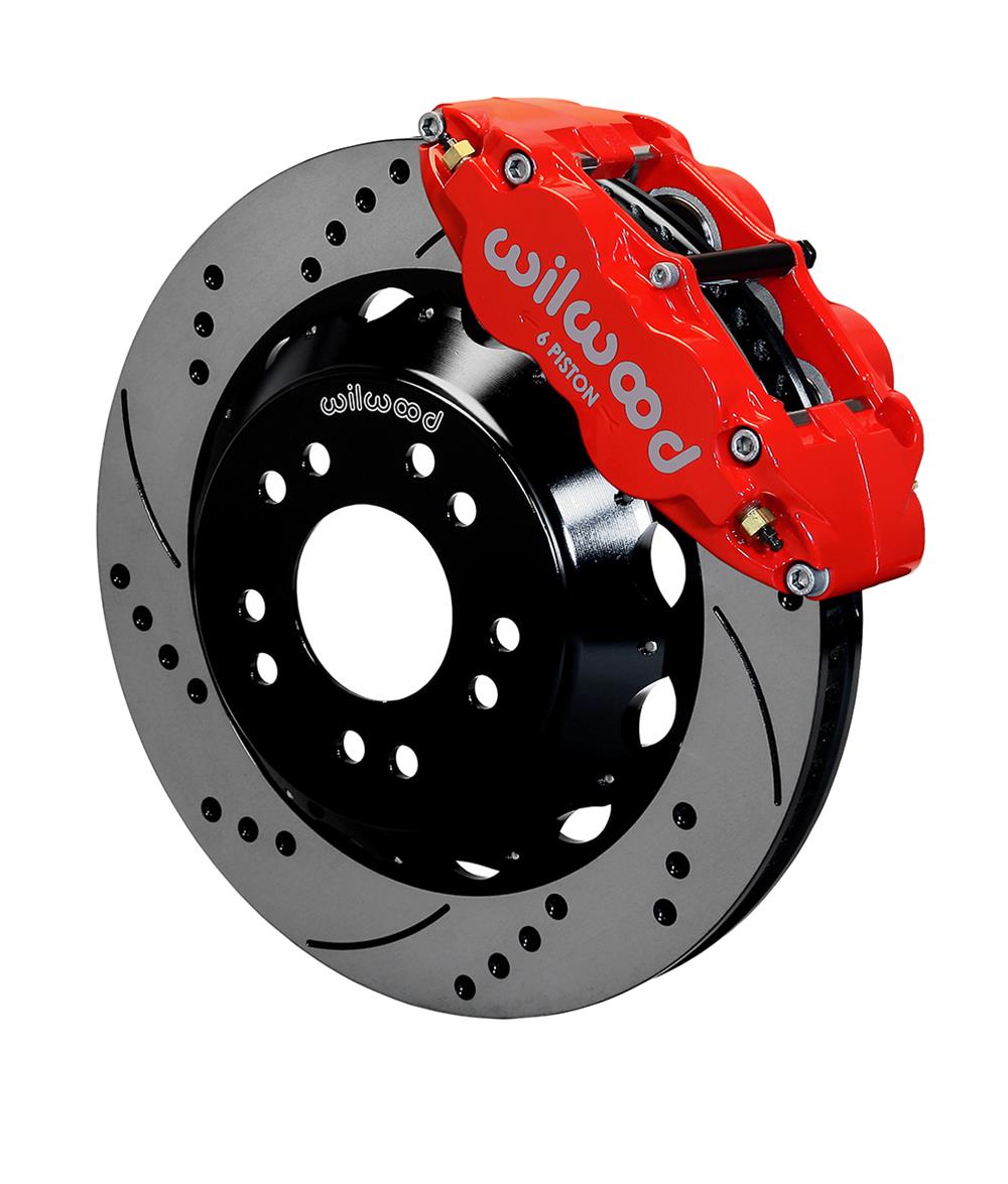 Wilwood Forged Narrow Superlite 6R Big Brake Front Brake Kits 140-15304-DR image 0