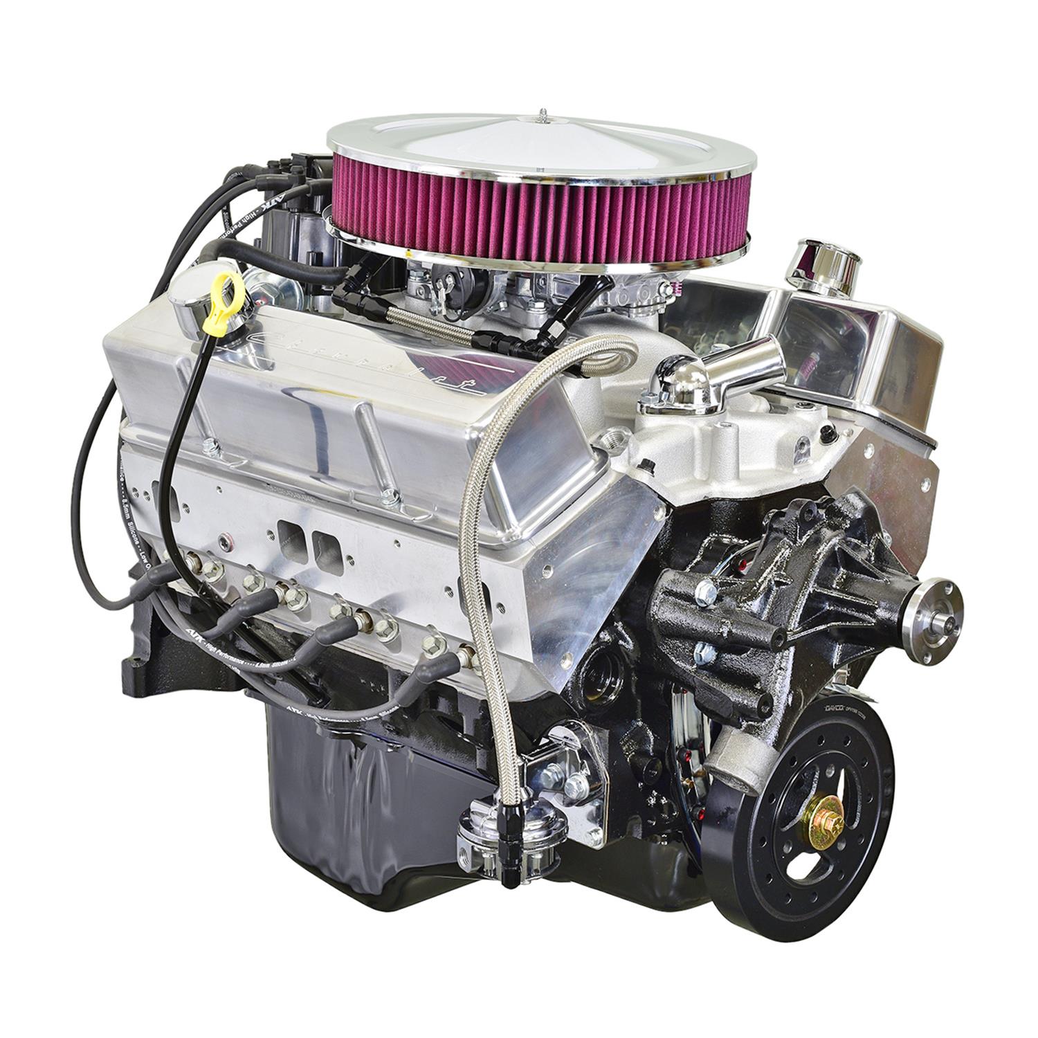 ATK High Performance GM 350 390 HP Stage 3 Long Block Crate Engines HP89CPOL image 0