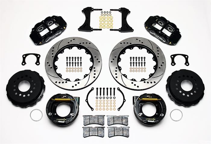 Wilwood AERO4 Big Brake Rear Brake Kits 140-10944-DR image 1
