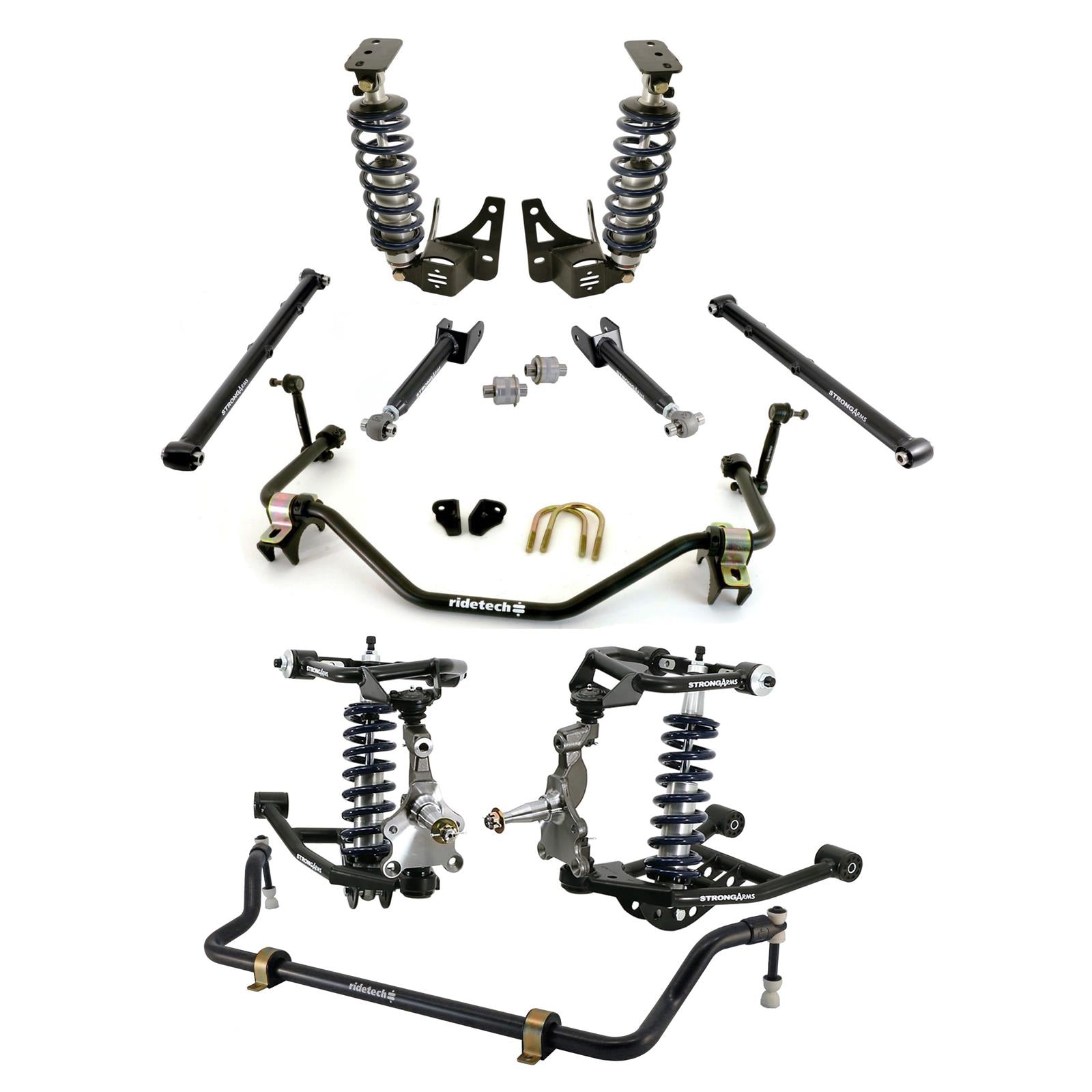 RideTech 1968-72 GM A-Body Complete Coilover Systems 11240201 image 0