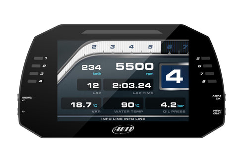 AiM Sports MXG 1.2 Data Loggers XA4MXG12A40R01 image 0