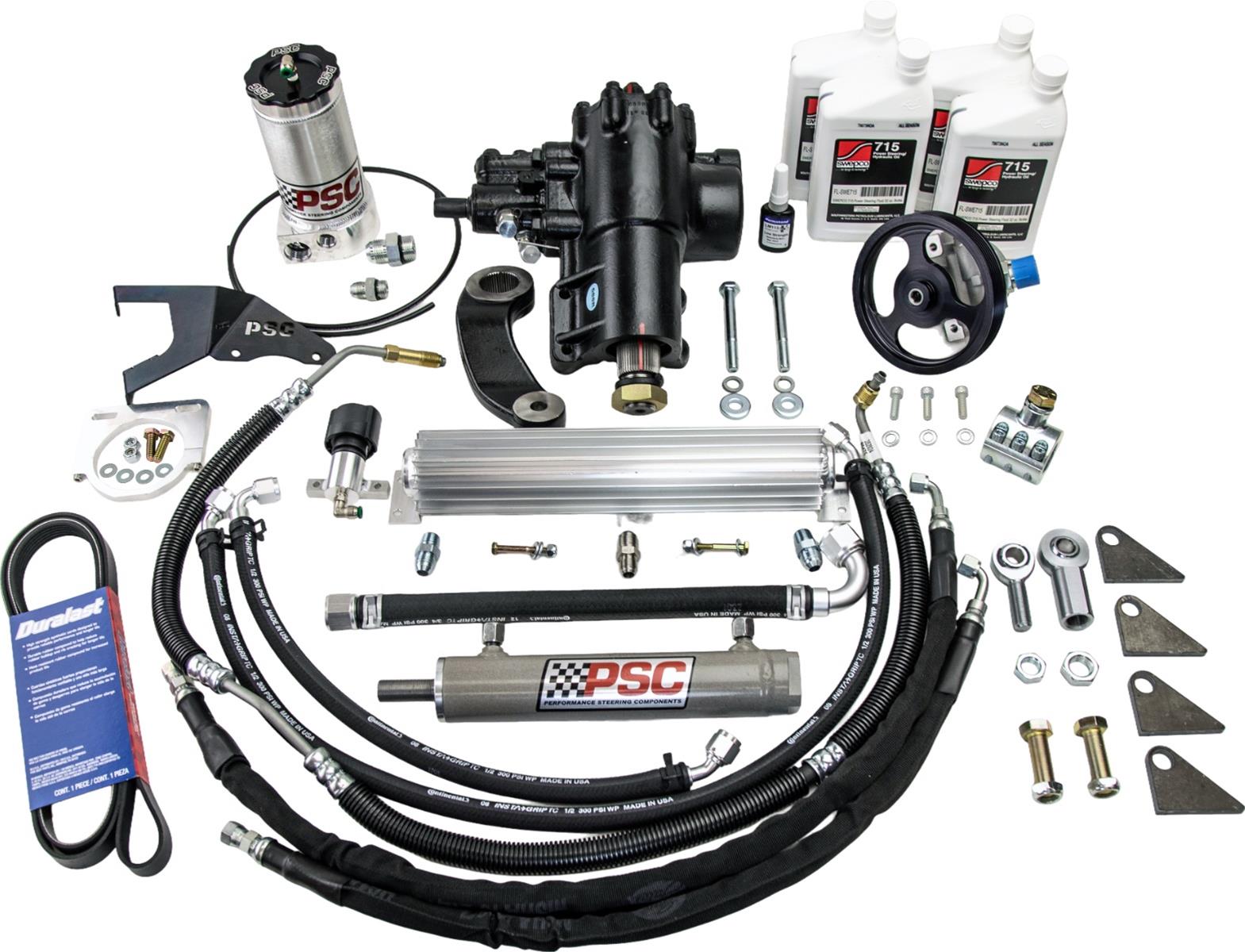 PSC Jeep JK Big Bore XD Steering Cylinder Assist Kits SK688R38JP1-8.0W-1.75 image 0
