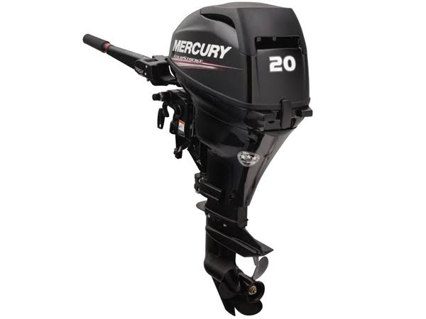 Mercury 2017 20HP 20EH Outboard Motor – Electric Start, Tiller, 15” Shaft image 0