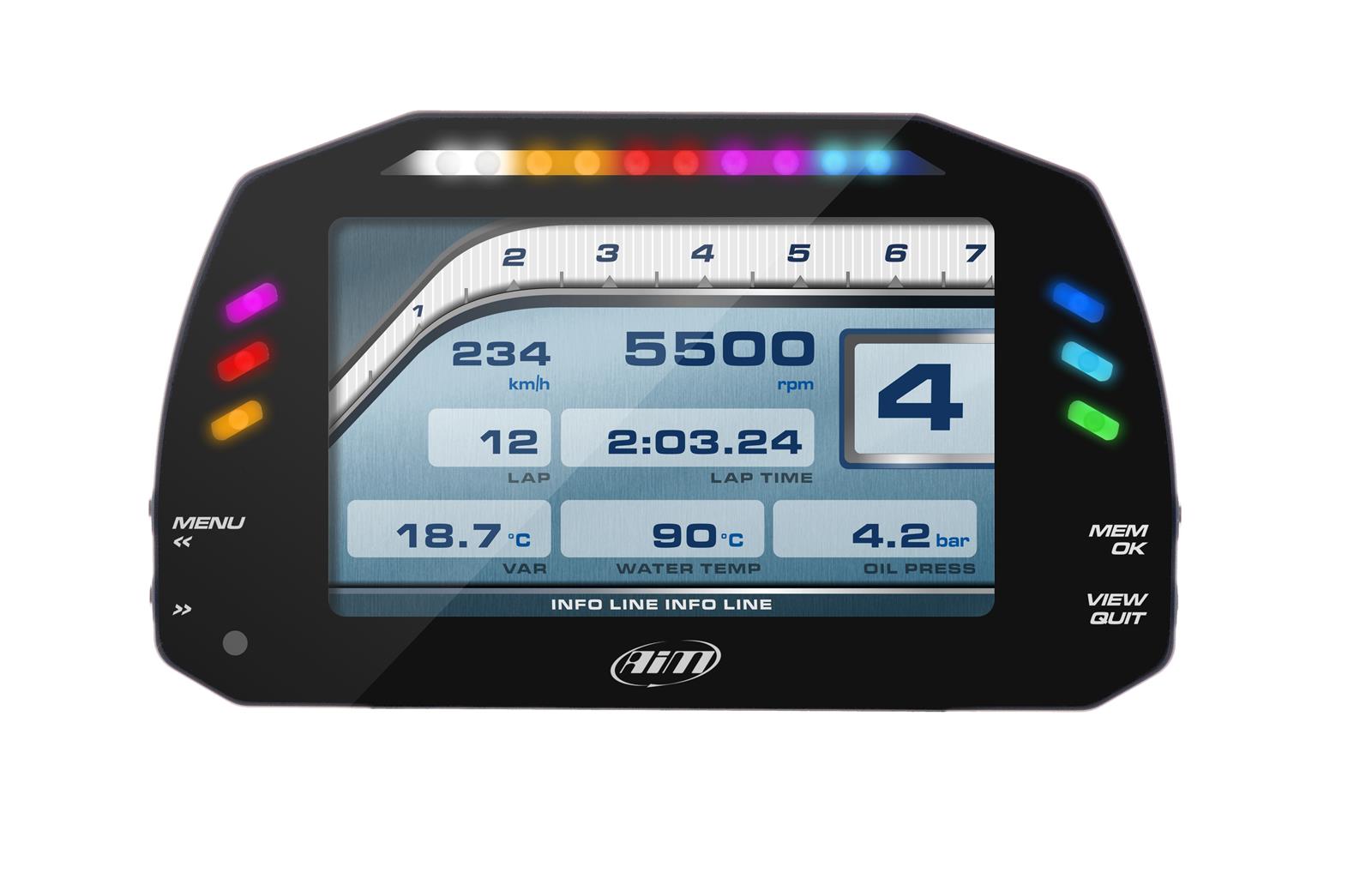 AiM Sports MXS 1.2 Data Loggers XA2MXS12A40G1 image 0