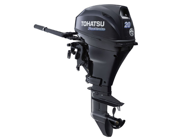 2017 Tohatsu 20 HP MFS20DEFTL Outboard Motor (Power Tilt) image 0
