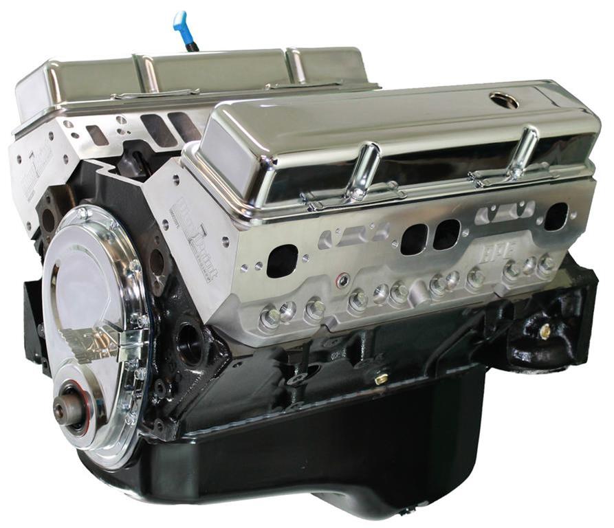 BluePrint Engines GM 396 C.I.D. 491 HP Stroker Base Long Block Crate Engines BP3961CT image 0