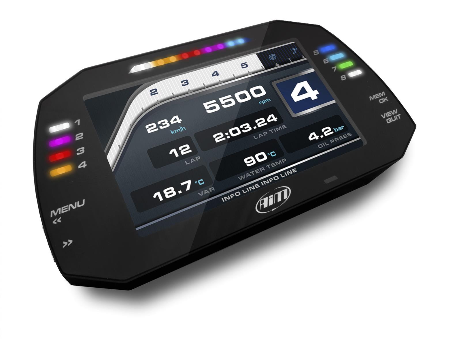 AiM Sports MXG 1.2 Data Loggers XA4MXG12A40R01 image 3