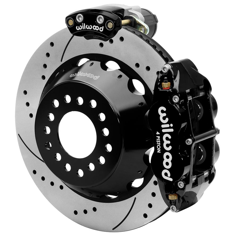 Wilwood Forged Narrow Superlite 4R Big Brake Rear Parking Brake Kits 140-16152-D image 0