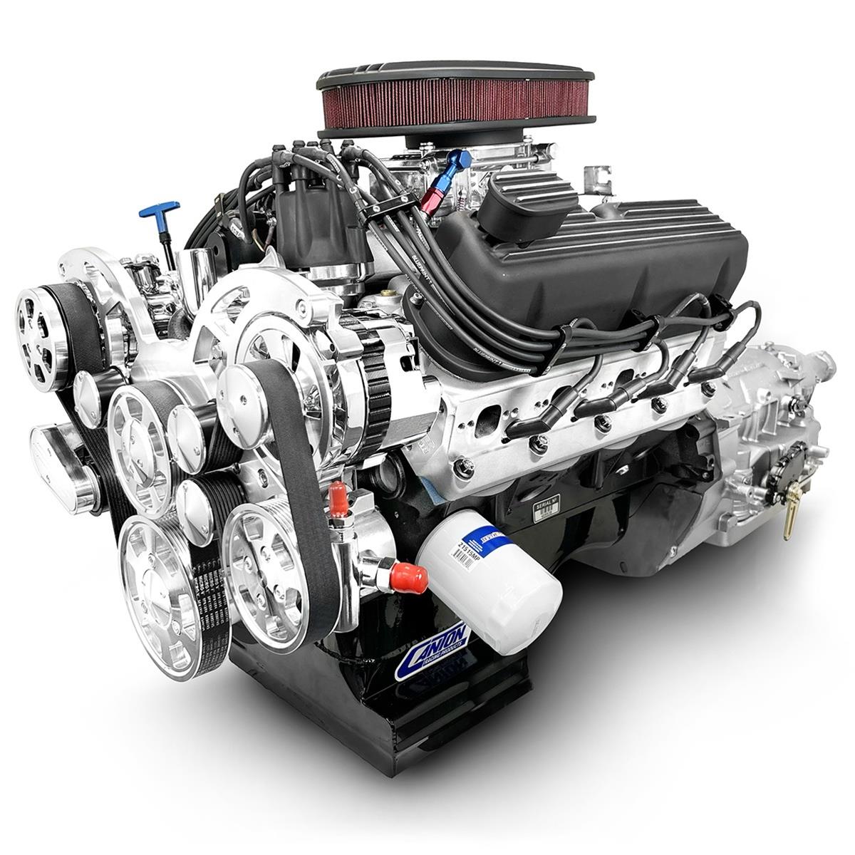 BluePrint Builder Series 347W/415HP Standard Edition Carbureted Crate Engine and 4R70W Trans Combos B347K4R7 image 0