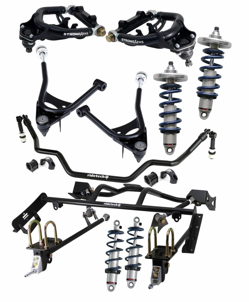 RideTech 1967-70 Mustang Coilover Suspension Systems 12100202 image 0