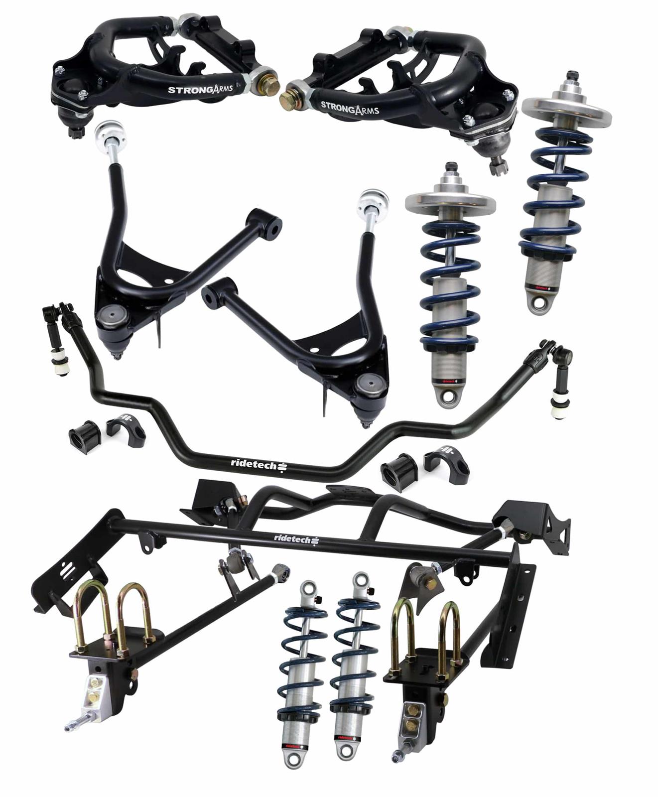 RideTech 1967-70 Mustang Coilover Suspension Systems 12100202 image 0