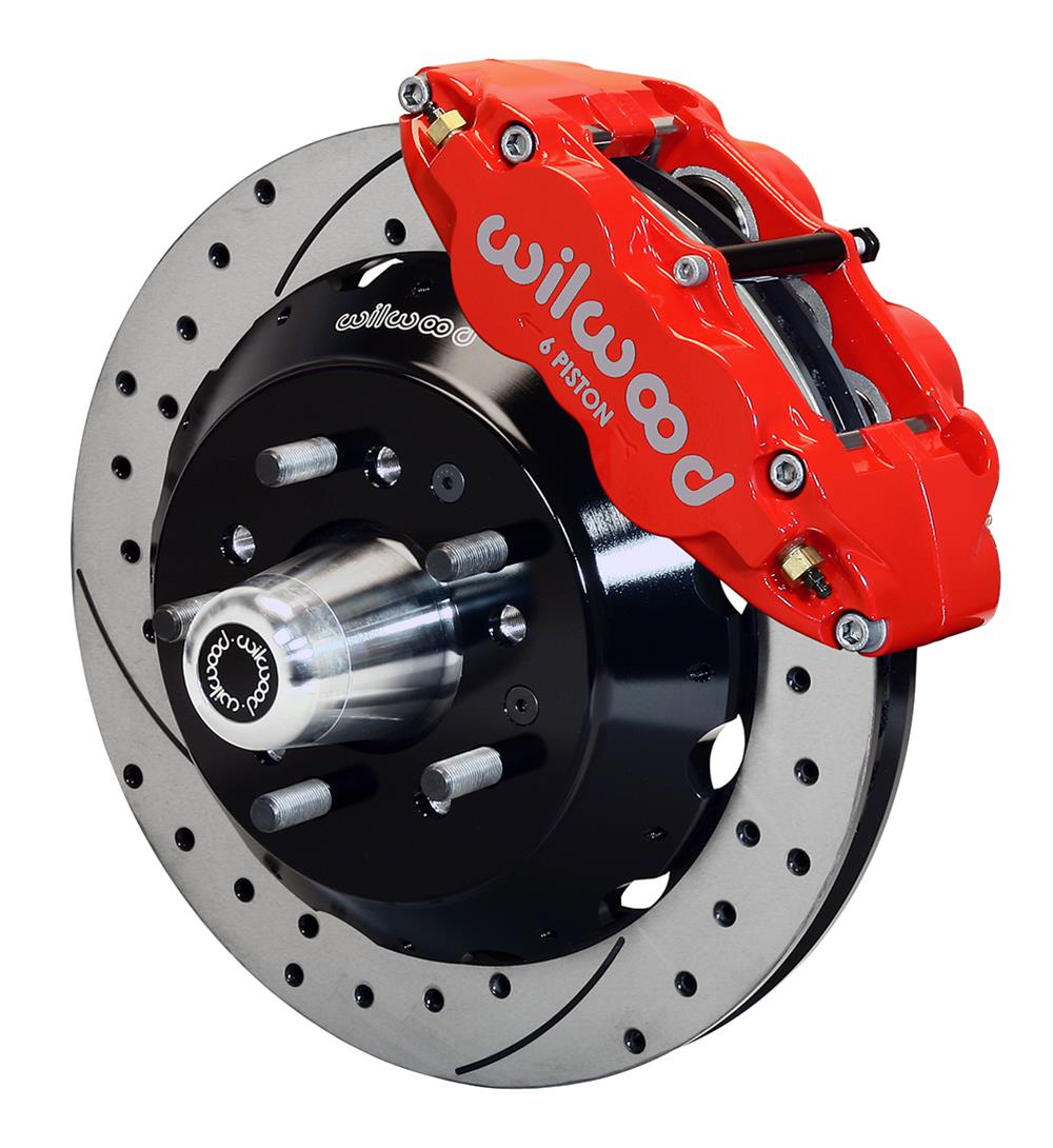 Wilwood Forged Narrow Superlite 6R Big Brake Front Brake Kits 140-10238-DR image 0