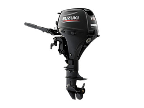 2018 Suzuki Marine 15 HP DF15AS EFI Outboard Motor image 0