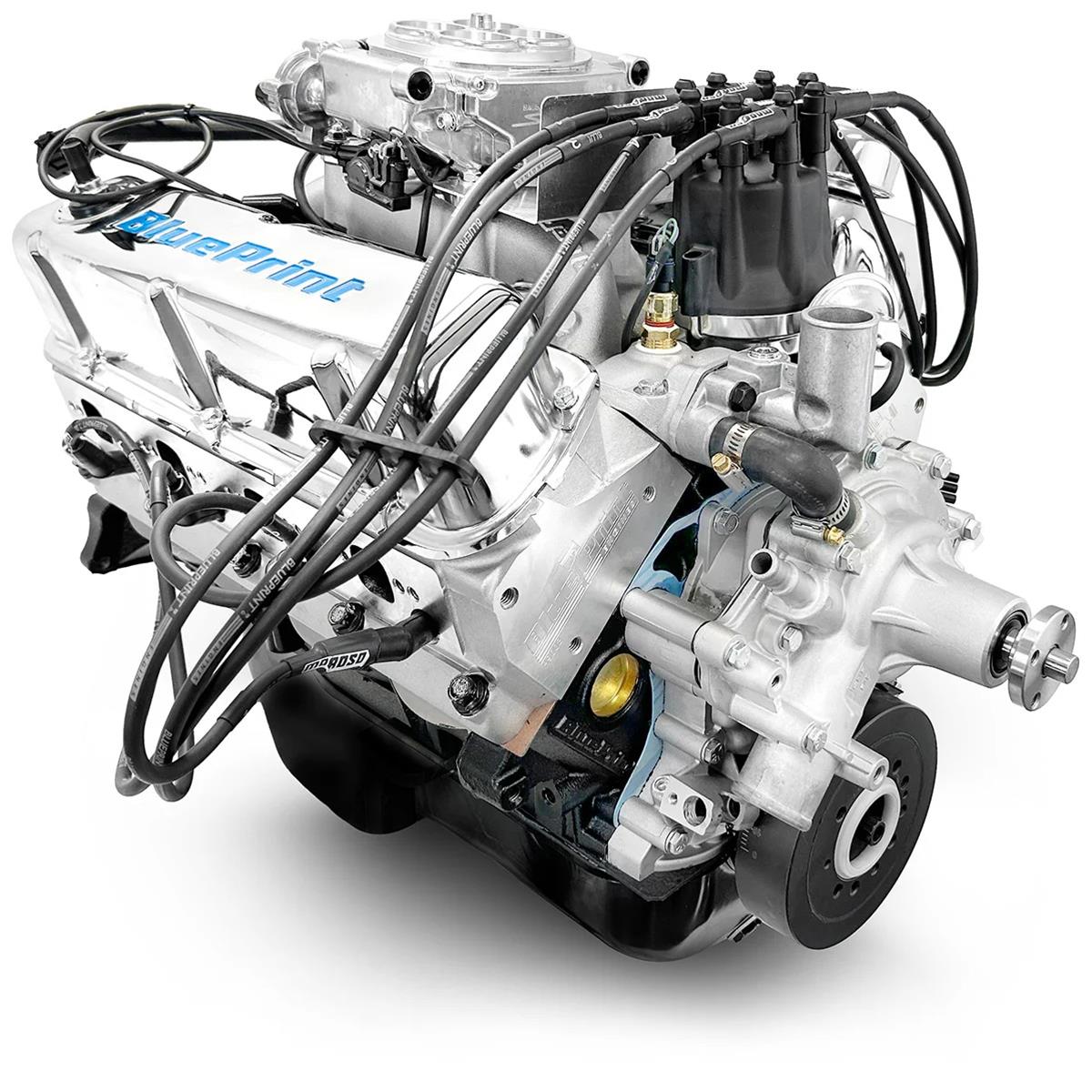 BluePrint Engines Ford 347 C.I.D. 415 HP Dressed Stroker Long Block Crate Engines BP3479RCTFD image 0