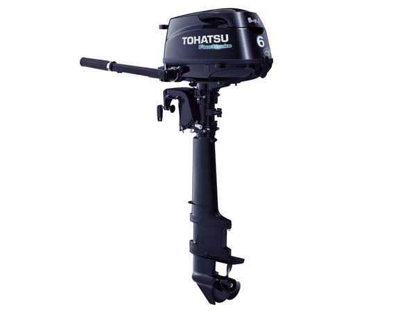 Tohatsu 6 HP MFS6CS Outboard Motor 2018 – Short Shaft 4-Stroke image 0