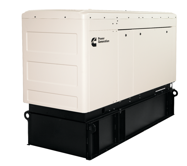 Cummins C80D6 80kW Diesel Generator with 24-Hour Tank 120/240 Volts Single Phase | C80D6-A063P967 image 0