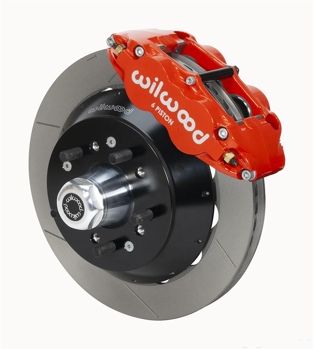 Wilwood Forged Narrow Superlite 6R Big Brake Front Brake Kits 140-14837-R image 0