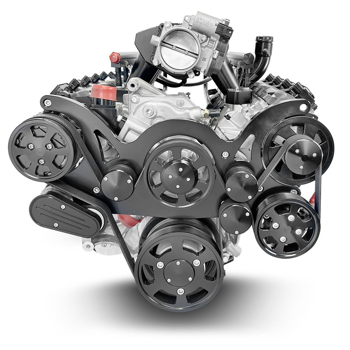 BluePrint Engines Pro Series Mopar 426 C.I.D. 610 HP EFI Deluxe Dressed Long Block Crate Engines PS426CTFKB image 1
