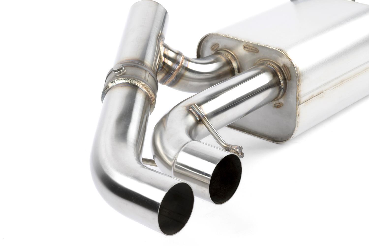 Dinan Free Flow Stainless Exhaust Systems D660-0098-BLK image 2