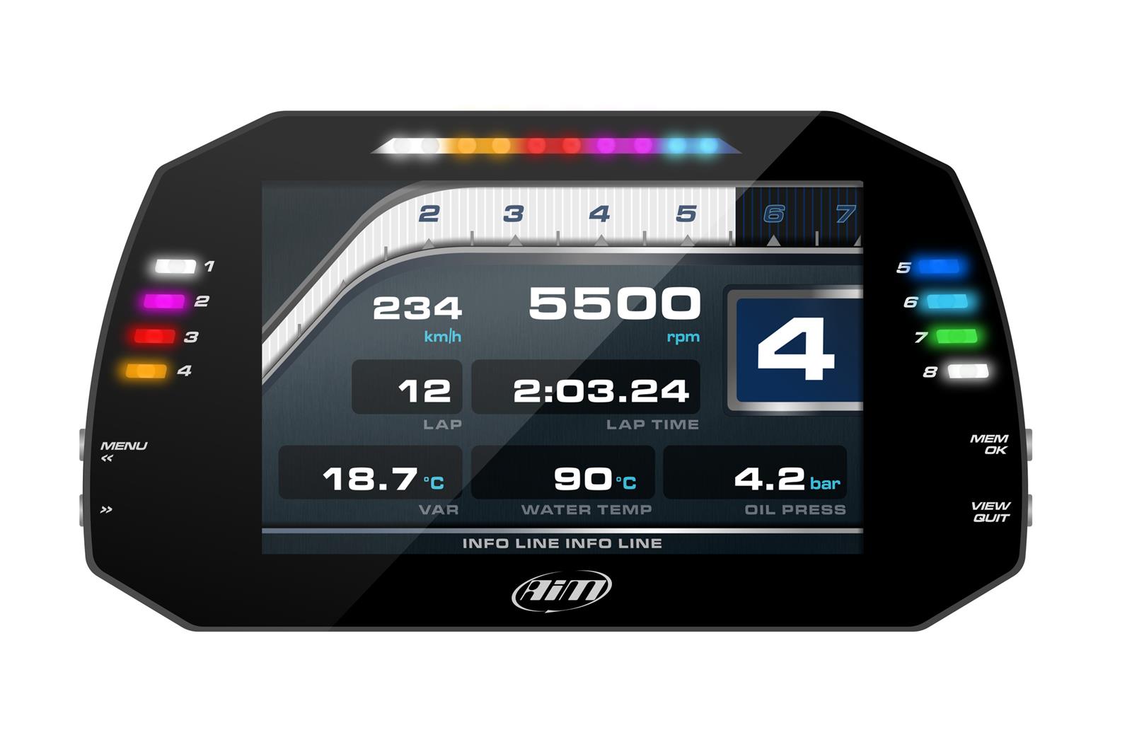 AiM Sports MXG 1.2 Data Loggers XA4MXG12A40R01 image 16
