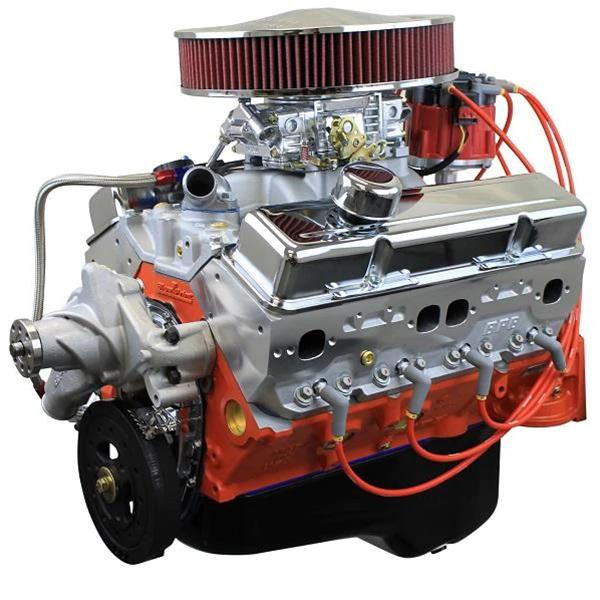 BluePrint Engines GM 400 C.I.D. 508 HP Dressed Long Block Crate Engines BP4002CTC1D image 0