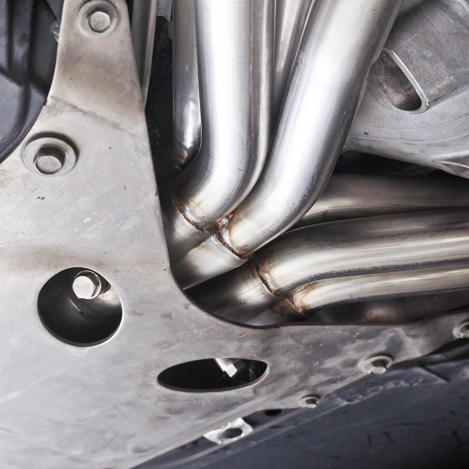 Stainless Works Long Tube Headers C72CAT image 2