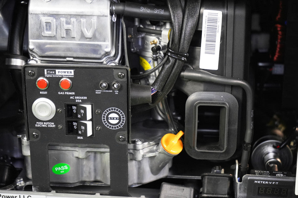 RVMP Flex Power 5500 Watt Dual Fuel Inverter RV Generator 5500i image 5