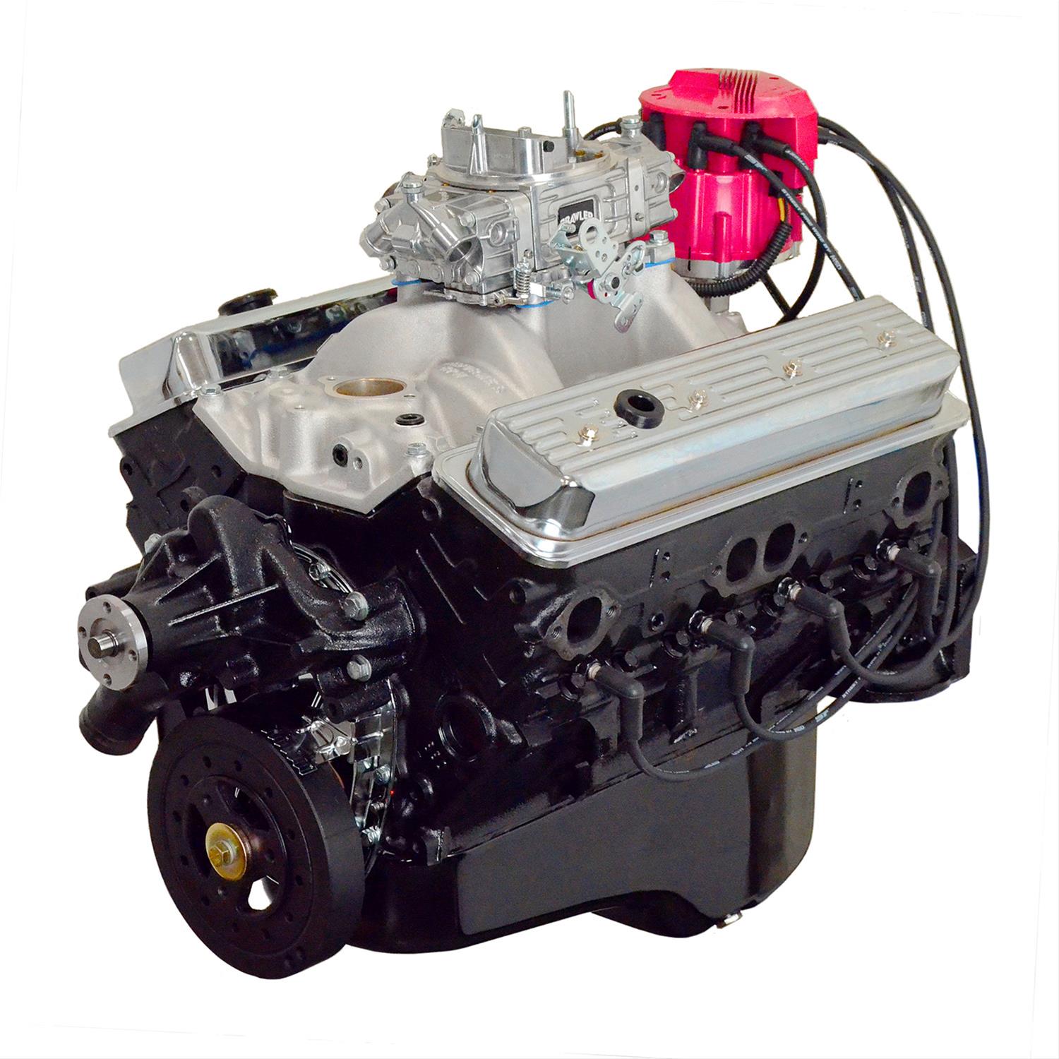 Crate Engine, Dressed, Long Block, 427 Stroker, 540 HP, 535 TQ, New Block, Aluminum Heads, 4-Bolt Mains, Chevrolet, Small Block, Each image 1