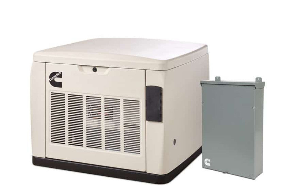 Cummins 20kW Home Standby Generator Quiet Connect RS20AC with 200-Amp SE-Rated ATS image 0