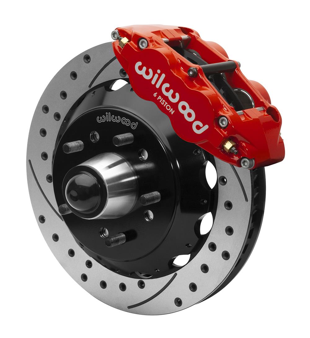 Wilwood Forged Narrow Superlite 6R Big Brake Front Brake Kits 140-15941-DR image 0