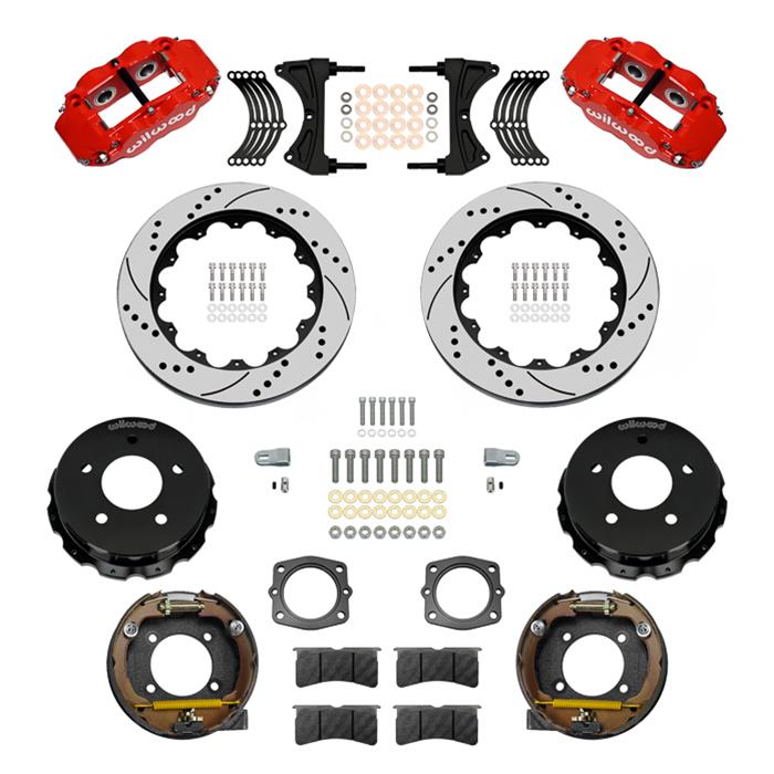 Wilwood Superlite 4R Rear Drum-to-Disc Brake Kits 140-17542-DR image 1