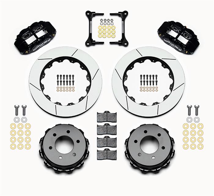 Wilwood Forged Narrow Superlite 6R Big Brake Rear Disc Brake Kits 140-13866 image 1