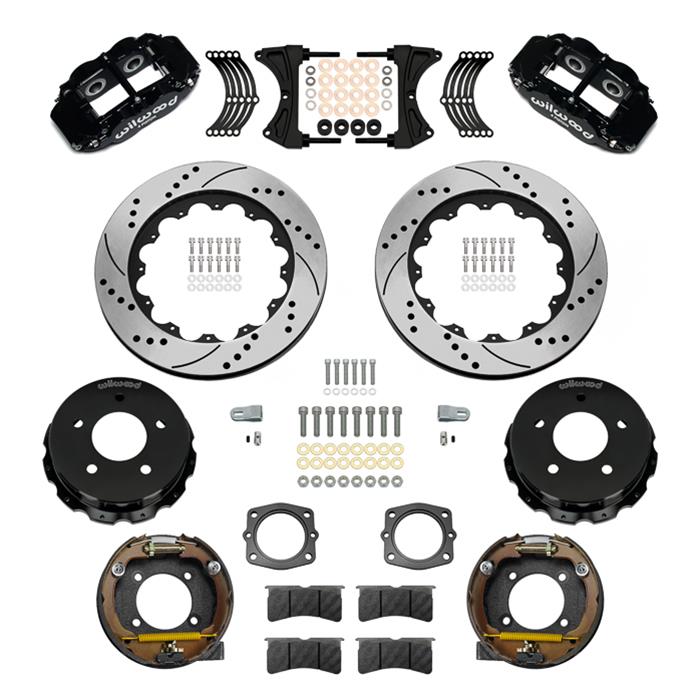Wilwood Superlite 4R Rear Drum-to-Disc Brake Kits 140-17543-D image 1