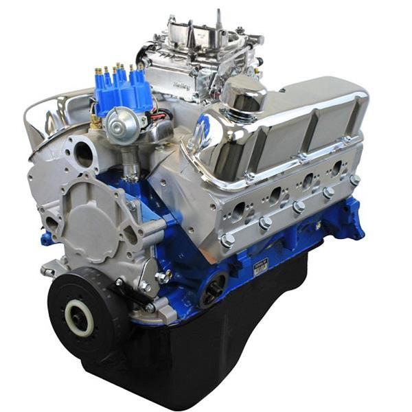 BluePrint Engines Ford 302 C.I.D. 370 HP Dressed Long Block Crate Engines BP3027CTF image 0