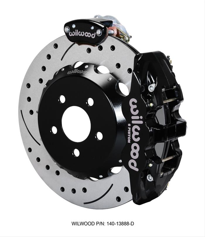 Wilwood AERO4-MC4 Big Brake Rear Parking Brake Kits 140-13888-D image 0