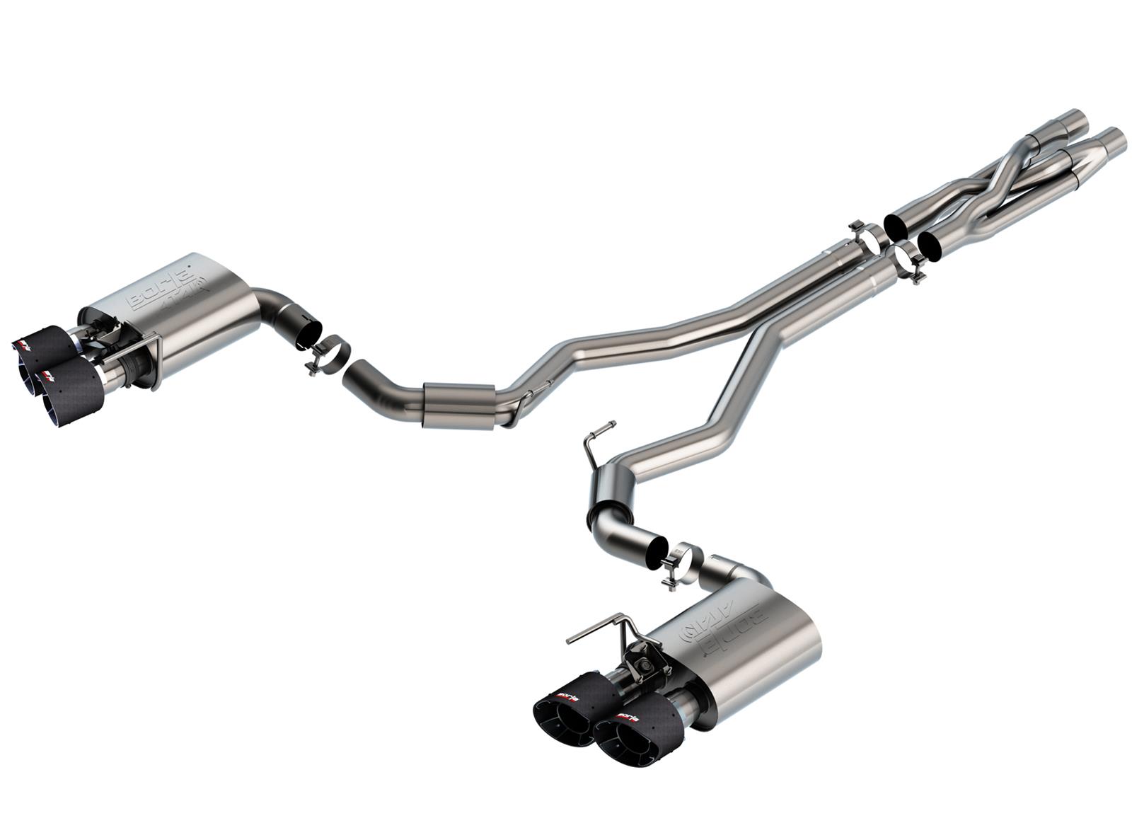 Borla ATAK Cat-Back Systems 140837CF image 0