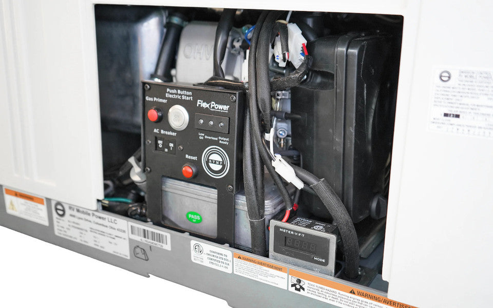 RVMP Flex Power 4000 Watt Dual Fuel Inverter RV Generator 4000i image 3