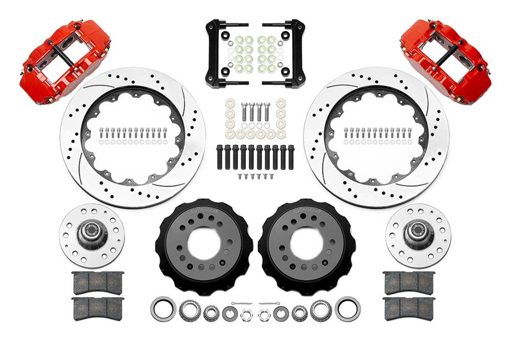 Wilwood Forged Narrow Superlite 6R Big Brake Front Brake Kits 140-16909-DR image 1