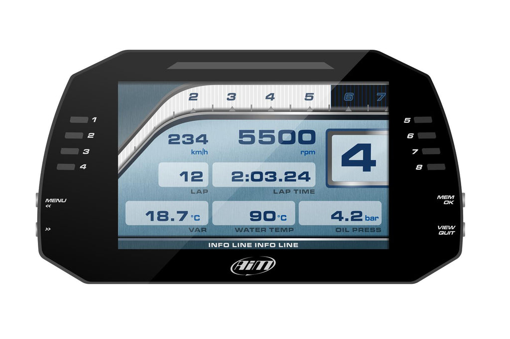 AiM Sports MXG 1.2 Data Loggers XA4MXG12A40R01 image 4
