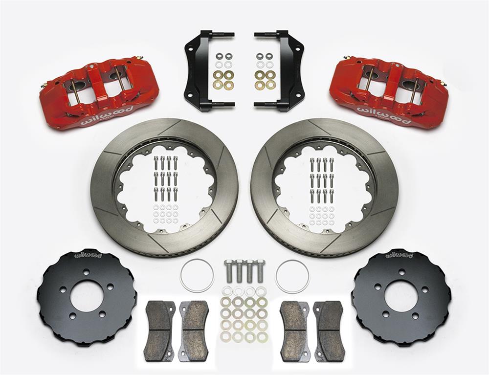 Wilwood AERO6 Big Brake Front Brake Kits 140-14682-R image 1